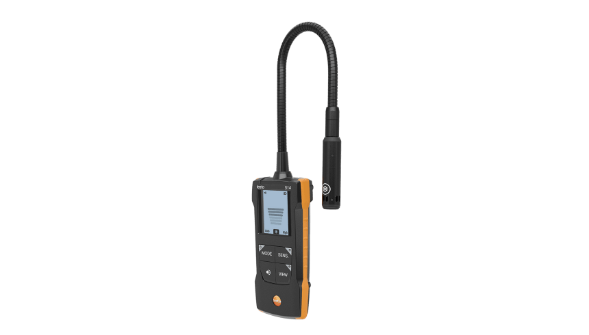 Testo 514 - Detektor úniku chladív - Citlivosť 3 g/rok